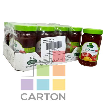 HALWANI BROS MIXED FRUITS JAM 12*400GM